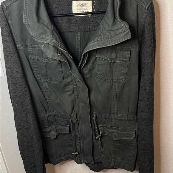 Ashley By 26 International Dark Green Utility Jacket - Picture 6 of 6